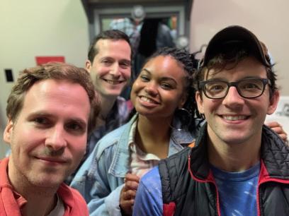 SLAP reading by Eric Lane with Ryan Spahn, Stuart Green, Malika Samuel & Michael Urie